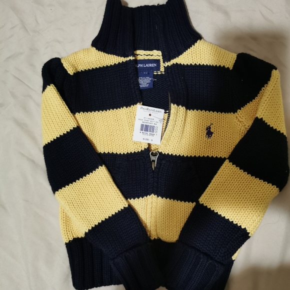 Polo Ralph Lauren Other - Ralph Lauren zip up sweater size 3